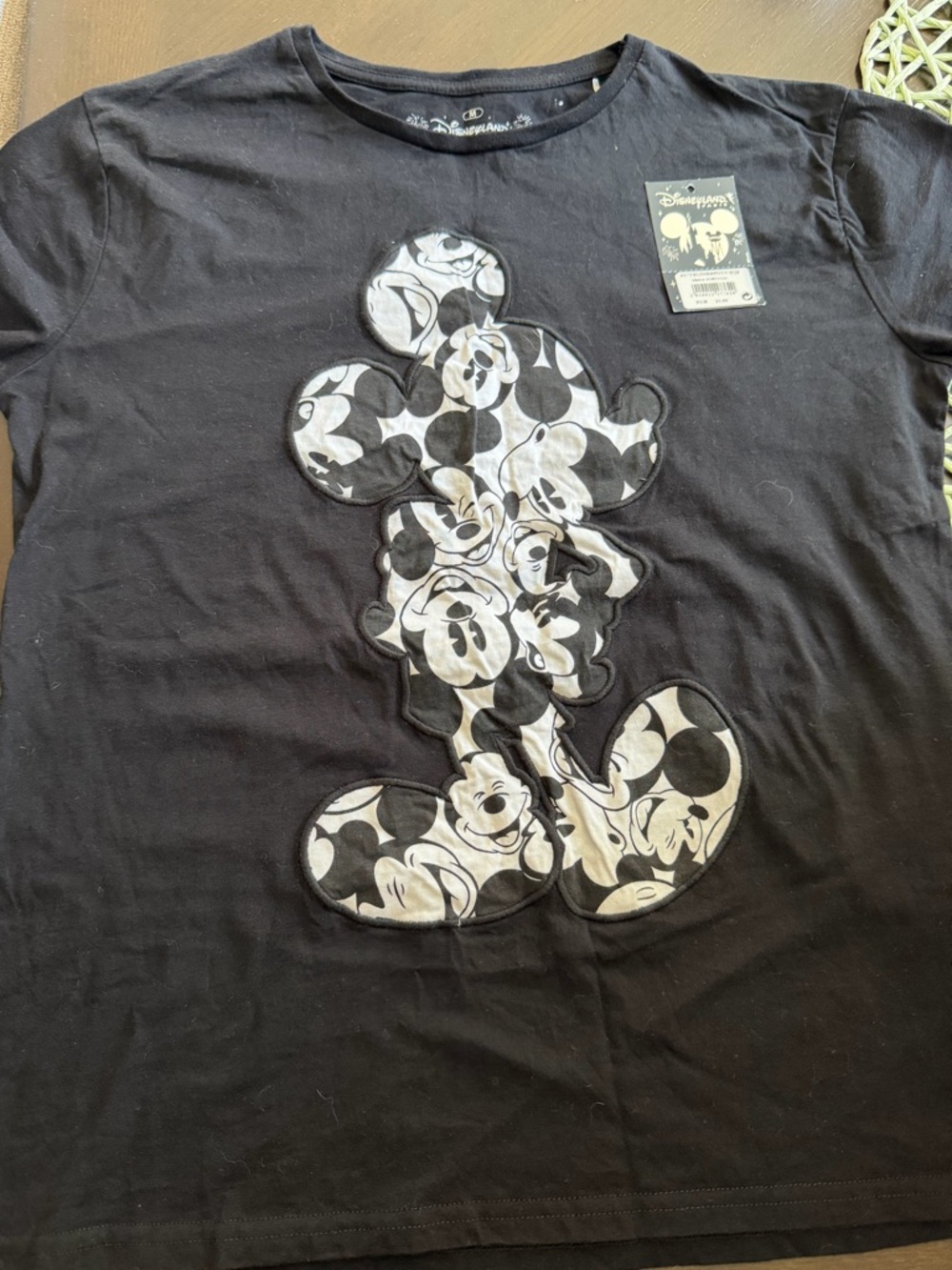 Disneyland Paris Mickey embroidered t shirt